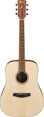 Ibanez PF-Serie - Chitarra acustica Dreadnought a 6 corde, open pore, colore naturale (PF10-OPN)