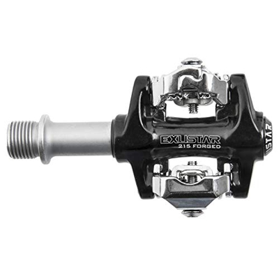 Exustar e-pm215 da Unisex Clipless Pedal, Multicolore