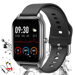 DUODUOGO Smartwatch per Uomo Donna, Orologio Fitness portivo Impermeabile IP68 Smart Watch Cardiofrequenzimetro da Polso Contapassi Bluetooth Touch Co características
