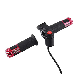 Tamburo acceleratore per Bici elettrica Torsione, 12V 24V 36V 48V 60v 72v Scooter Elettrico Bici Twist Grip Throttle con Display LED Maniglia Schermo  características