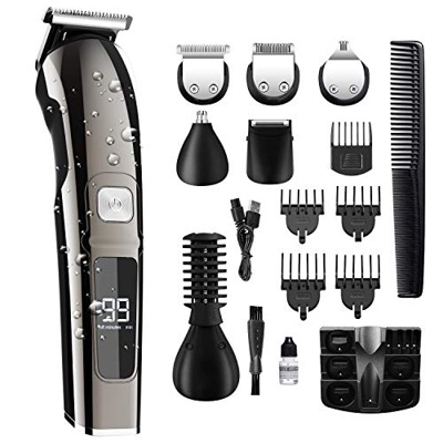 Tagliacapelli Uomo, regolabarba Uomo Professionale Elettrico Per Rimuovere i capelli dal Naso e Barba Tagliacapelli Elettrico Regolabarba
