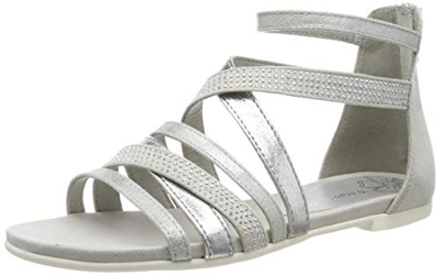 MARCO TOZZI 2-2-28116-22, Sandali alla Schiava Donna, Grigio (Lt.Grey Comb 248), 38 EU