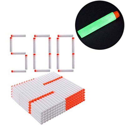 Forweilai 100 Pezzi dardi proiettili per Nerf n-Strike/Nerf Modulus/Nerf Zombie/Nerf retaliator/Nerf accustrike