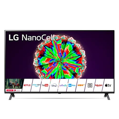 LG NanoCell TV AI 55NANO806NA.APID, Smart TV 55", Nano Color, Local Dimming, FILMMAKER MODE, Google Assistant e Alexa integrati