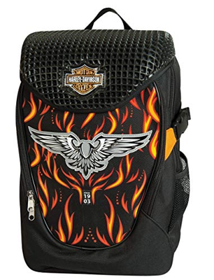 Harley Davidson 23898 - Sac à dos Zaino Casual, 41 cm, 22 liters, Nero (Noir)