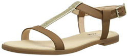 Clarks bay Rosa, Sandali con Chiusura a T Donna, Marrone (Tan Combi Tan Combi), 42 EU características