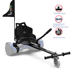 NEOMOTION Hoverkart, Sedile Hoverboard,Hoverkart per Hoverboard,Compatibile con Hoverboard 6.5-10"con Bandiera precio