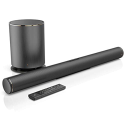 Hama TV Soundbar + subwoofer con audio Dolby 2.1 (Amazon Music/Spotify Connect, Bluetooth/USB/WLAN, compatibile Amazon Alexa), nero características