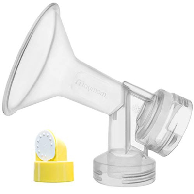 Una nuova generazione di casse acustiche più comode， One-Piece Coppa per il seno w / valvola, membrana per Medela tiralatte (Pump in Style, Lactina, S