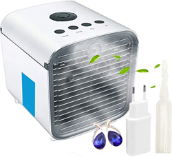Nifogo AIRE Acondicionado, AIRE Refrigerador, Portatil Climatizador Evaporativo, 3-en-1 Mini Ventilador Humidificador Purificador de AIRE, a prueba de características