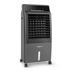 Oneconcept CTR-1 - Raffrescatore Evaporativo, Ventilatore, Umidificatore, Depuratore, 4in1, Ionizzatore, Serbatoio: 8 Litri, Flusso d'Aria: 360 m³/h,  características