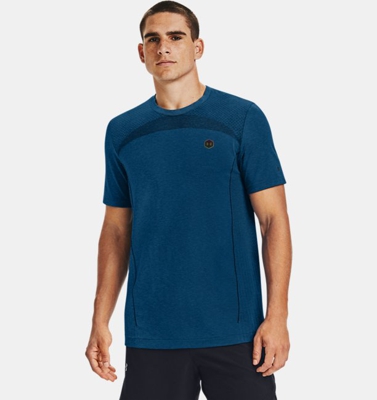 Maglia a manica corta UA RUSH™ Seamless Fitted da uomo