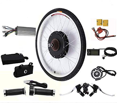 DIFU, kit di conversione per bicicletta elettrica da 26 pollici, kit di conversione per bici elettrica, 36 V, 250 W, mozzo motore senza spazzole