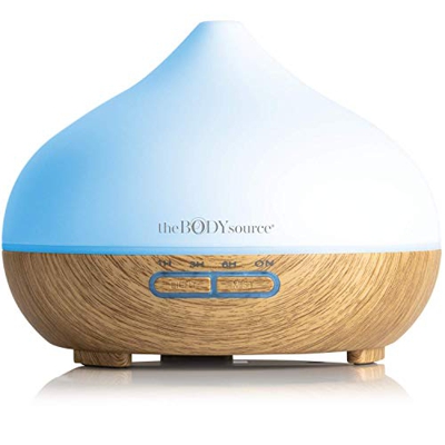 The Body Source - Diffusore di Aromi per Oli Essenziali con luci LED di 7 colori (300ml)