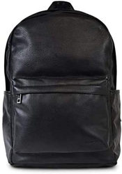 Zaino per computer effetto pelle vintage per uomo urbano – nero características