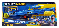 Zuru- X-Shot Ninja Quick Scope 12 Dardi, Multicolore, 36318 en oferta