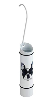 WENKO Umidificatore ambiente Cane - Umidificatore per ambiente con motivo per il radiatore, Acciaio inossidabile, 5 x 20 x 5 cm, Bianco