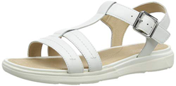 Geox D Hiver B, Sandali con Chiusura a T Donna, Bianco (White C1000), 42 EU características