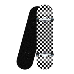 LONGXJA Skateboard per Principianti, Adatto a Bambini, Adolescenti e Adulti, Skateboard Standard da 31 Pollici x 8 Pollici PRO Acero Double Kick conca características