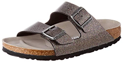Birkenstock Sandales Arizona Birko-Flor Glitter Multicolor Hex Mud, Sandali Donna, 37 EU
