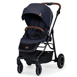 Kinderkraft Passeggino Leggero ALLROAD, Pieghevole, Due Direzioni, Filtro UPF 50+, Sospensione 4 Ruote, per Bambini, Blu características