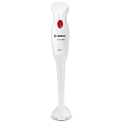 Bosch Elettrodomestici MSM14000 CleverMixx Frullatore ad Immersione, 400 W, 50 Decibel, Plastica, Rosso características