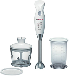 Bosch Elettrodomestici MSM6B500 CleverMixx Mixer a Immersione, 350 W, 1 Liter, 1 Decibel, plastica, Bianco en oferta