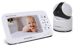 Babysense Video Baby Monitor - Monitor per neonati HD 720P con telecamera di sicurezza PTZ e ampio display da 5"- Audio Talk-Back bidirezionale, zoom, precio