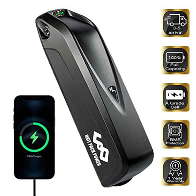 uppcycle Batteria agli ioni di Litio per Bici elettrica da 48 V 17,5 Ah - Batteria per Bicicletta per Kit Motore Bafang/Tongsheng ebike da 1000 W / 75