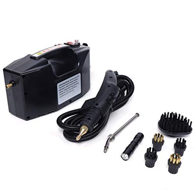 Sistema di pulizia a vapore 2600 W, ad alta pressione, portatile, multiuso, per la pulizia di auto, industriale, ad alta pressione
