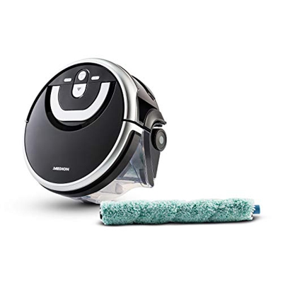 MEDION MD 18379 Nero lavapavimento robotizzato MD 18379, Nero, Ioni di Litio, 2500 mAh, 80 min, 5 h, 285 mm