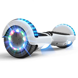 MARKBOARD Hoverboard da 6,5 Pollici per Bambini e Adulti, Smart Scooter Auto Bilanciamento Bluetooth Elettrico e LED Multicolor E-Skateboard Auto Bala características