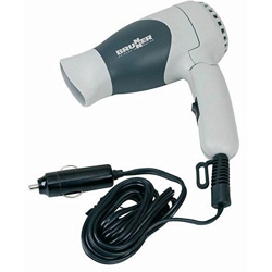 Brunner - Monsun - Asciugacapelli da viaggio 12V (Taglia unica) (Grigio) en oferta