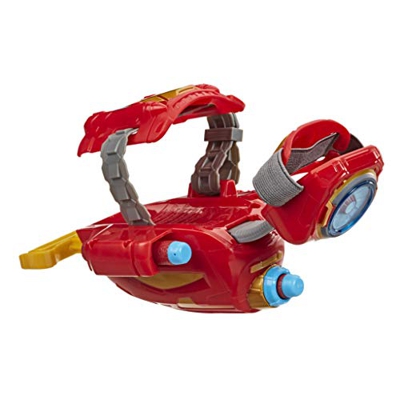Hasbro Marvel Avengers - Guanto di Iron Man Power Moves, Role Play con tecnologia Nerf lancia Dardi