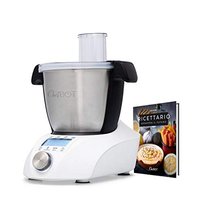 IKOHS CHEFBOT COMPACT - Robot da Cucina Multifunzione, Compatto, 23 Funzioni, 10 Velocità con Turbo, 3,5 Litri in Acciaio Inossidabile, Senza BPA (Che