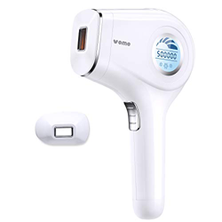 Epilatore Luce Pulsata per Corpo e Viso Epilatori per Donna Raffreddamento a Ghiaccio Depilazione Dispositivo con 500000 Impulsi di Luce precio