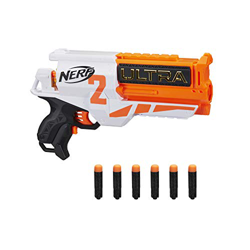 Hasbro Nerf Ultra Two Blaster Motorizzato, Retrocarica Rapida, 6 Dardi Nerf Ultra, Compatibile Solo con i Dardi Nerf Ultra precio