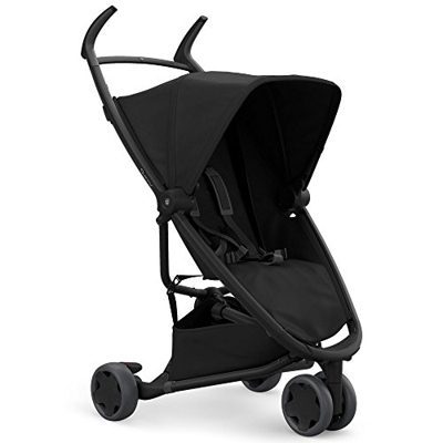 Quinny Zapp Xpress Passeggino Leggero Reclinabile, Chiusura Compatta, 3 Ruote, Nero