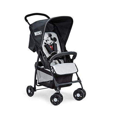 Hauck Sport, Passeggino Leggero 5.9 kg da 0 Mesi a 18 kg, Chiusura Piccola e Semplice, Posizione Nanna, Barra Frontale, Cesto, Tasca Porta Oggetti nel