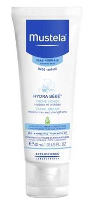 MUSTELA HYDRA BEBE' CREMA VISO 24H 40 ML
