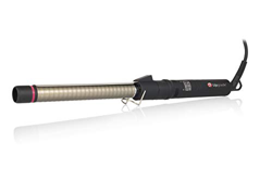 Upgrade - Ferro Arricciacapelli Rotante in Titanio con Pinza Rolling 22 mm - Curling Iron Professionale Stretto per Capelli Ricci en oferta