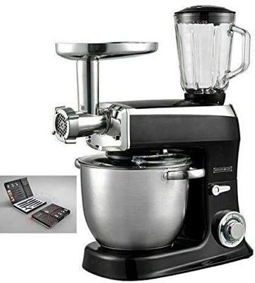 Impastatrice Planetaria 3 in 1 Robot da Cucina Royalty Line 7,5 Litri 2100W+coltelli omaggio