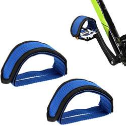 ZONSUSE Cinghie per Pedale della Bicicletta, BMX Ciclismo Antiscivolo Pedale Punta Clip Doppia Cinghia Magica Cintura di Fissaggio Cintura, per Pedali características