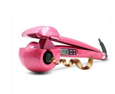 Pink New Lcd Screen Automatic Hair Curler Heating Hair Care Styling Tools Ceramic Wave Hair Curl Magic Curling Iron Women Hair Style