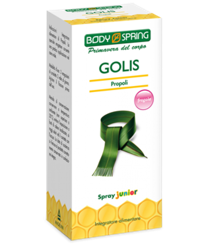 Body Spring Golis Spray Junior 25ml características