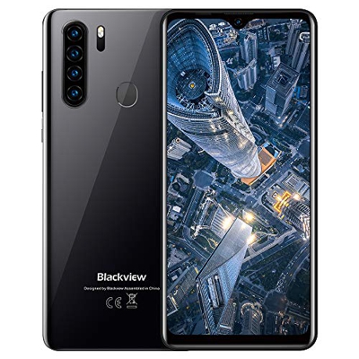 Smartphone Offerta, Blackview A80 Plus Cellulari Offerte (2021), Android 10 Octa-core 4GB+64GB6.49” 19:9 HD+ Schermo, 4680mAh, Fotocamera 13MP+8MP, 4G