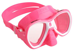 SEAC Elba, Maschera Snorkeling e Immersione Subacquea Unisex – Adulto, Rosa, Standard características