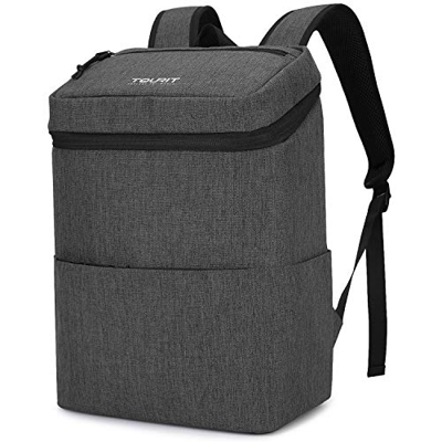 TOURIT - Zaino isotermico, Impermeabile, 30 lattine, Zaino più Fresco, Impermeabile, Unisex, per Picnic, Campeggio, Escursionismo, Spiaggia, Parco o E