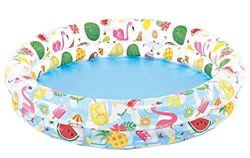 Joval® – Piscina tropicale Frutta e Fenicottero per bambini, 122 x 25 cm di diametro, con colori vivaci per giardino terrazzo o casa... características