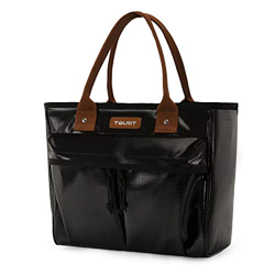TOURIT Borsa Termica Piccola per Il Pranzo, 15 l, per Il Trasporto di Alimenti, in Viaggio, Picnic, Lavoro (Nero) características